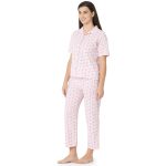 SCH 10806 - Bright Mood Cotton Night Suit - Image 2