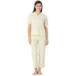 SCH 10806 - Cotton Night Suit Regular Yellow