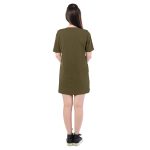 STD 24016 - Olive Glow Chic Dress - Image 2