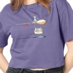 SCT 24023 - Edgy Lavender Rebel Tee - Image 4