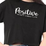 SCT 24031 - Positive Aura Black Tee - Image 4