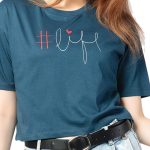 SCT 24025 - Minimal Mood Petrol Tee - Image 4