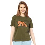 SRF 24071 -Olive Kitty Joy Tee
