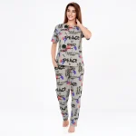 R CS 19725 - Power of Peace Light Grey Lounge Set