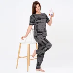 R CS 19734 - Smart Chic Dark Grey Word Play Set - Image 5