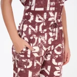 R CS 19735 - Trendy Alphabet Chic Mauve Set - Image 6