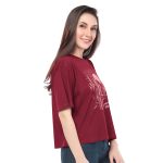 SRF 24083 - Maroon Spirit Tee - Image 3