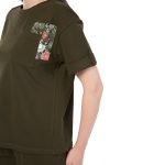 SCS 24048 - Olive Bloom Co-ord Set - Image 5