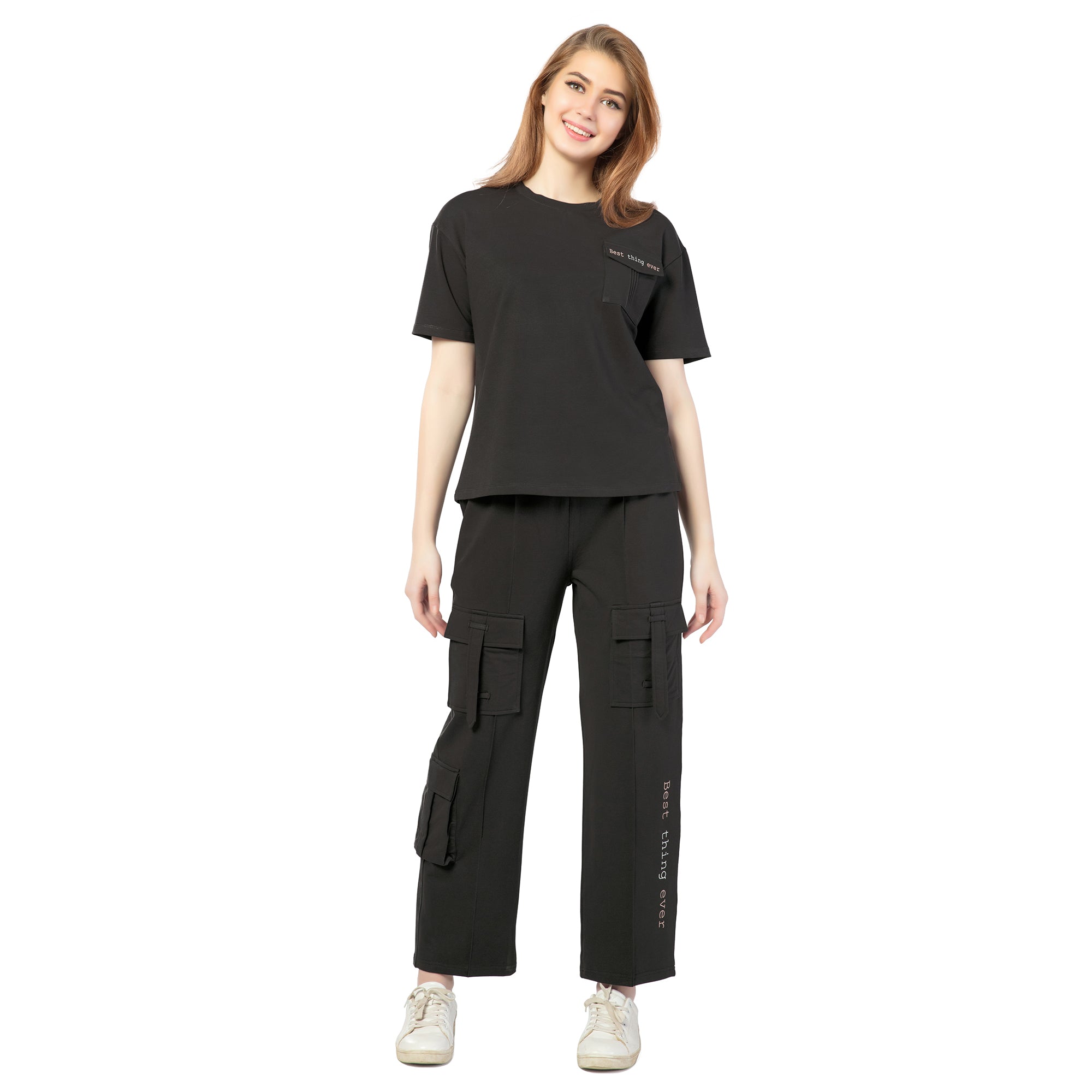 SCS-240491 SCS 24049 - Timeless Navy Co-ord Set - Image 1