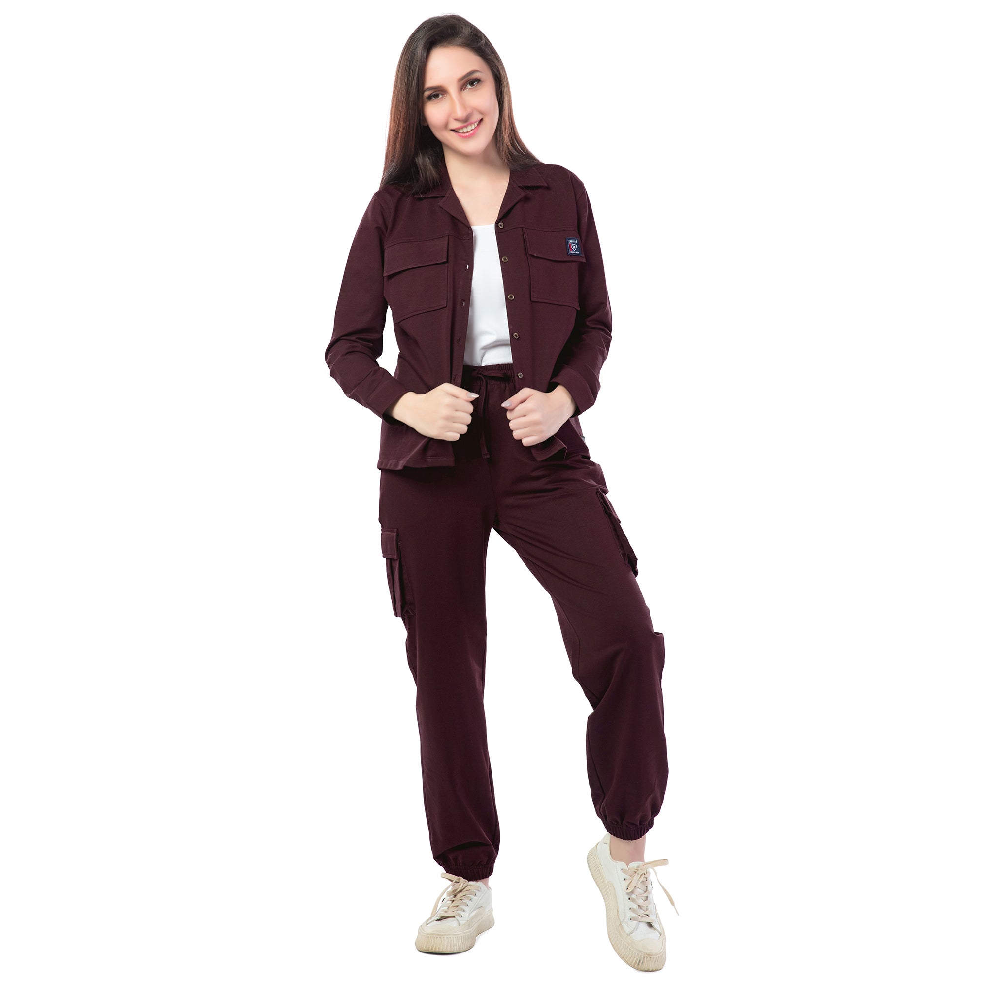 SCS-24060_6 SCS 24060 - Plum Power Co-ord Set - Image 1