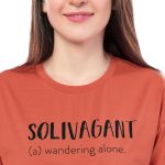 SRF 24066 - Wanderlust Orange Tee - Image 5