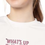 SOT 24075 - Playful Bunny White Tee - Image 4