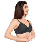 1231- Cotton Padded Wire Free T-Shirt Bra - Image 6