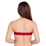 Cotton Plain Mold Padded T-shirt Bra 1230 Maroon
