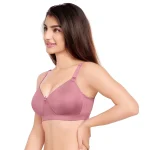 2727-Non Wired Full Cover Padded Strapless Bra-Onion Pink