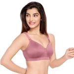 2727-Non Wired Full Cover Padded Strapless Bra-Onion Pink