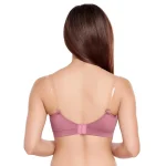 2727-Non Wired Full Cover Padded Strapless Bra-Onion Pink