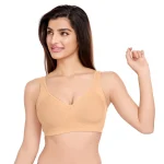3636-Non Wired Full Cover Padded Bra - Skin
