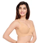 3636-Non Wired Full Cover Padded Bra - Skin