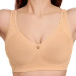 3636-Non Wired Full Cover Padded Bra - Skin