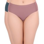 Seamless No-Show Bonded Pack of 2 Panties - Image 32