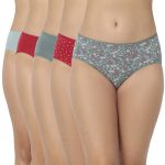 7357 - Pack of 5 Women’s Cotton Hipster Panties