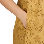 JSS 12092 - Printed Poly-Viscose Nighty for Women – Round Neck, Half Sleeves - Image 7