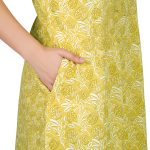 JSS 12093 - Printed Cotton Nighty for Women – Square Neck, Half Sleeves - Image 14