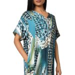SCR 460043-Printed Rayon Half Sleeved Nighty - Image 6